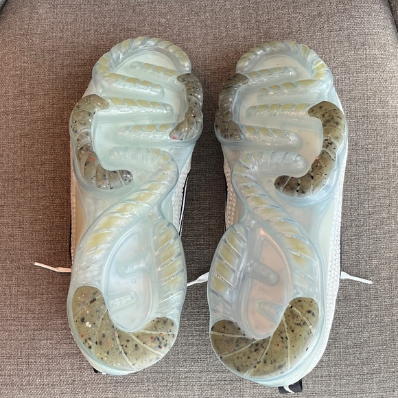 Nike Mens Air VaporMax 2021 FK Shoes - Gray White Black - Picture 7 of 10